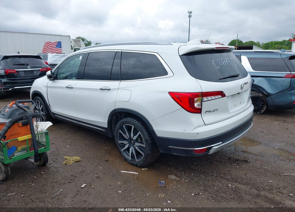 2022 HONDA PILOT VIN: 5FNYF6H63NB086457