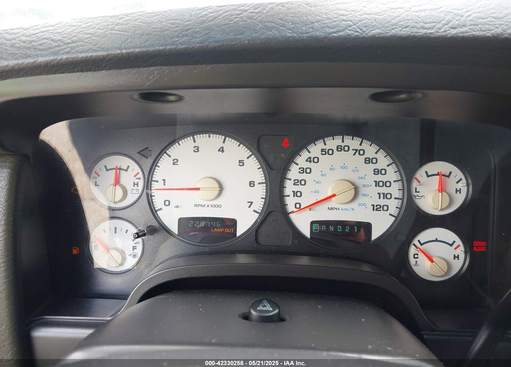 2005 DODGE RAM 1500 SLT/LARAMIE VIN: 1D7HU18DX5S216928