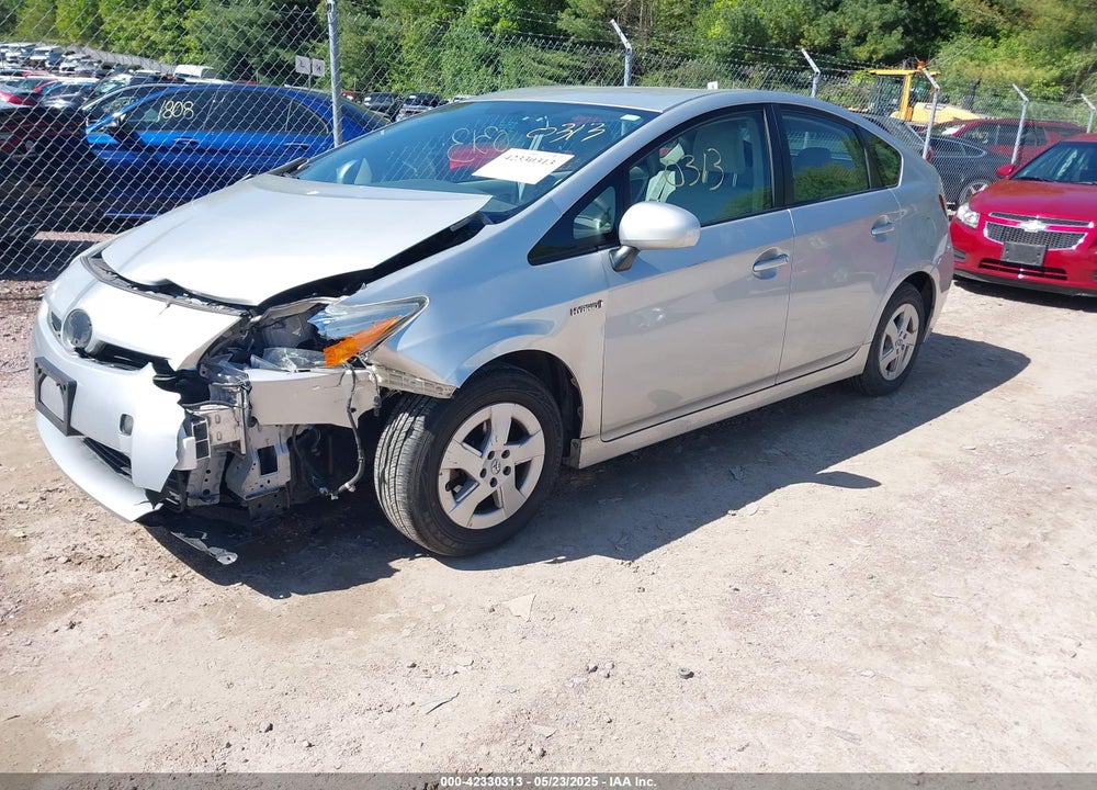 2011 TOYOTA PRIUS FIVE/FOUR/ONE/THREE/TWO VIN: JTDKN3DU9B0296292
