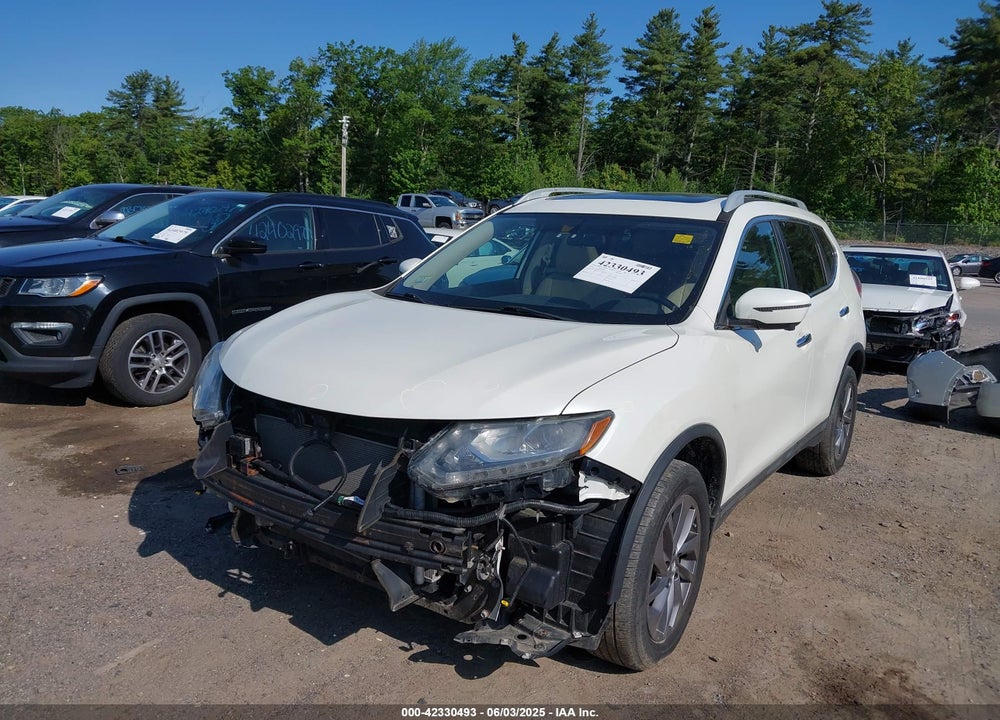 2016 NISSAN ROGUE VIN: 5N1AT2MV2GC876344