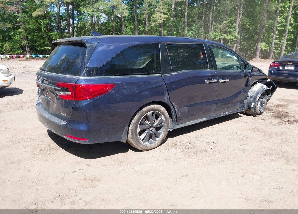 2022 HONDA ODYSSEY VIN: 5FNRL6H96NB043724