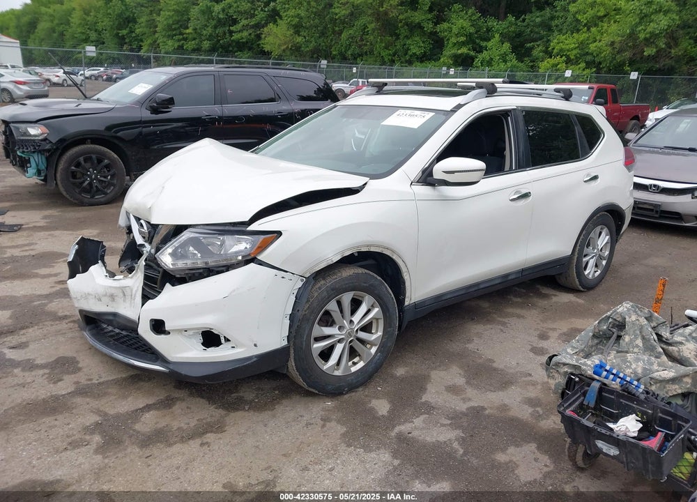 2016 NISSAN ROGUE SV VIN: 5N1AT2MVXGC846203