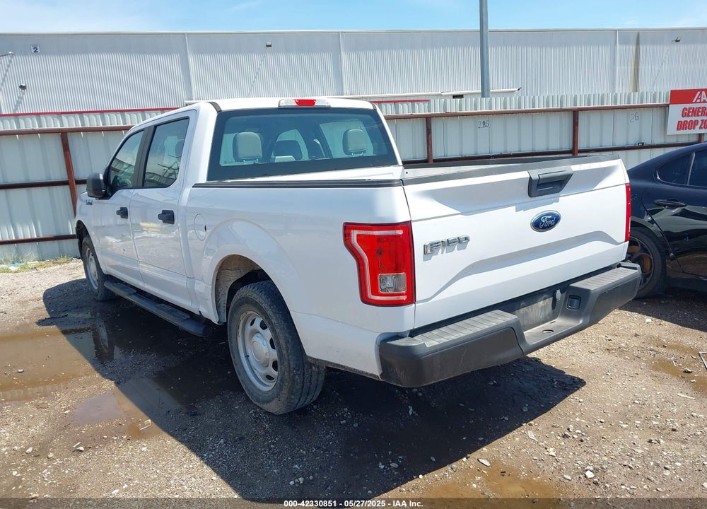 2017 FORD F-150 XL VIN: 1FTEW1C81HKD95513