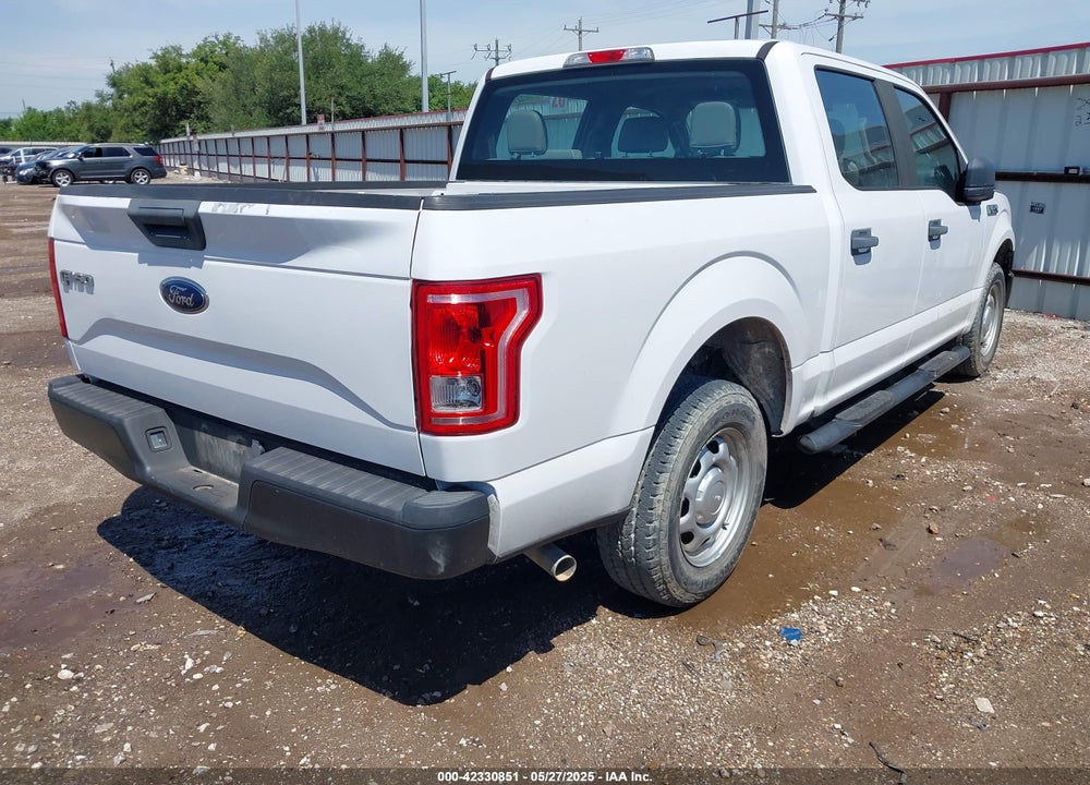 2017 FORD F-150 XL VIN: 1FTEW1C81HKD95513