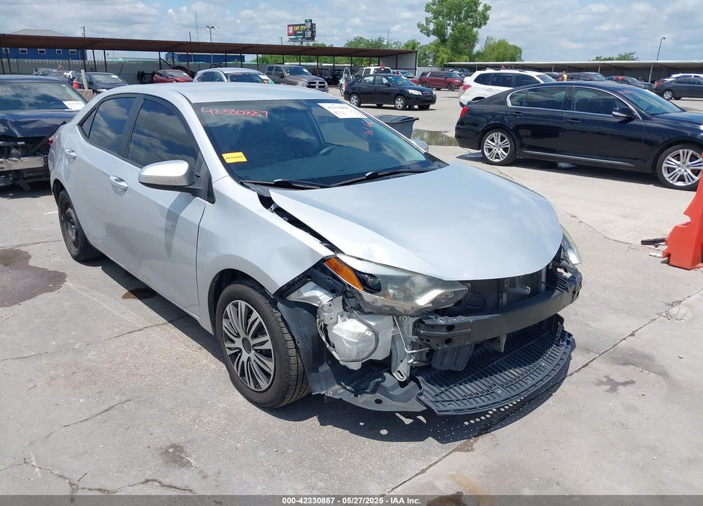 2016 TOYOTA COROLLA L/LE/LE PLUS/LE PREMIUM/S/S PLUS/S PREMIUM/S W/SPECIAL EDITION PKG VIN: 2T1BURHE8GC622511