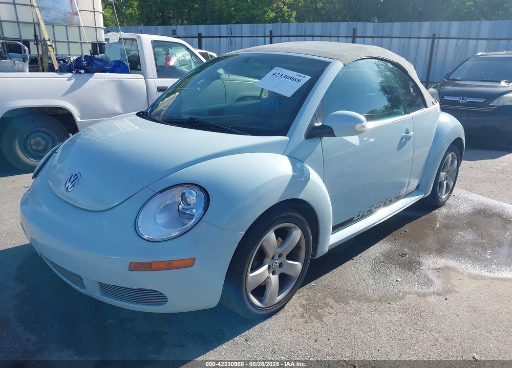 2006 VOLKSWAGEN BEETLE VIN: 3VWSF31YX6M323407