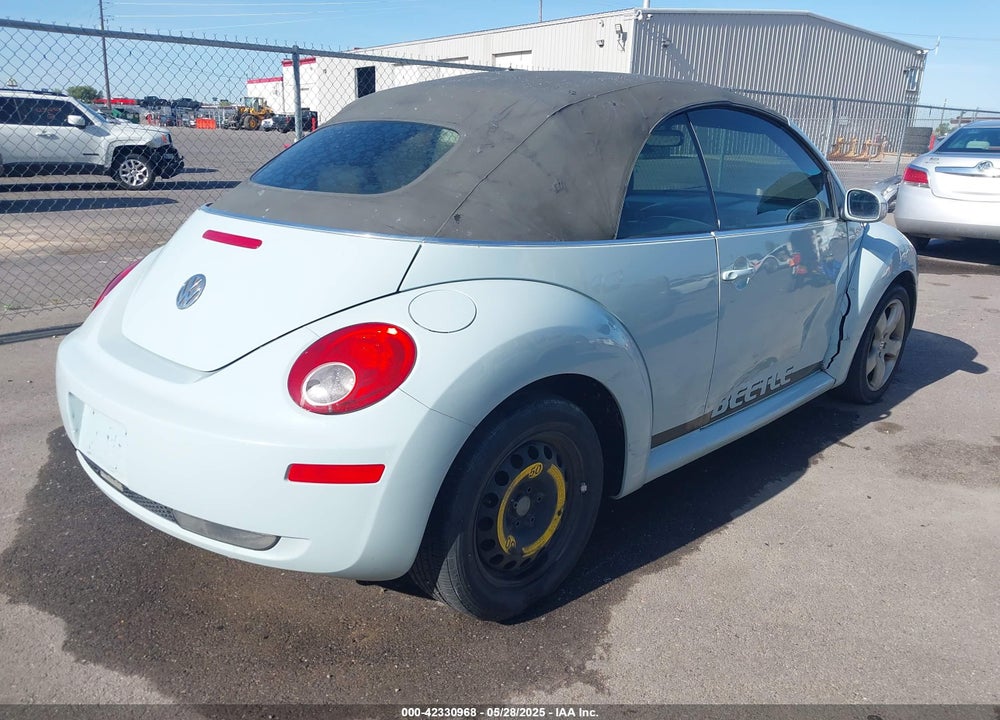 2006 VOLKSWAGEN BEETLE VIN: 3VWSF31YX6M323407