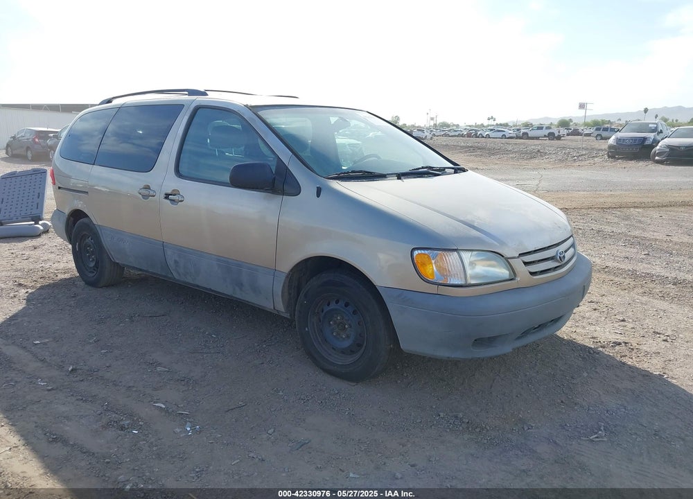 2002 TOYOTA SIENNA LE/XLE VIN: 4T3ZF13CX2U418999