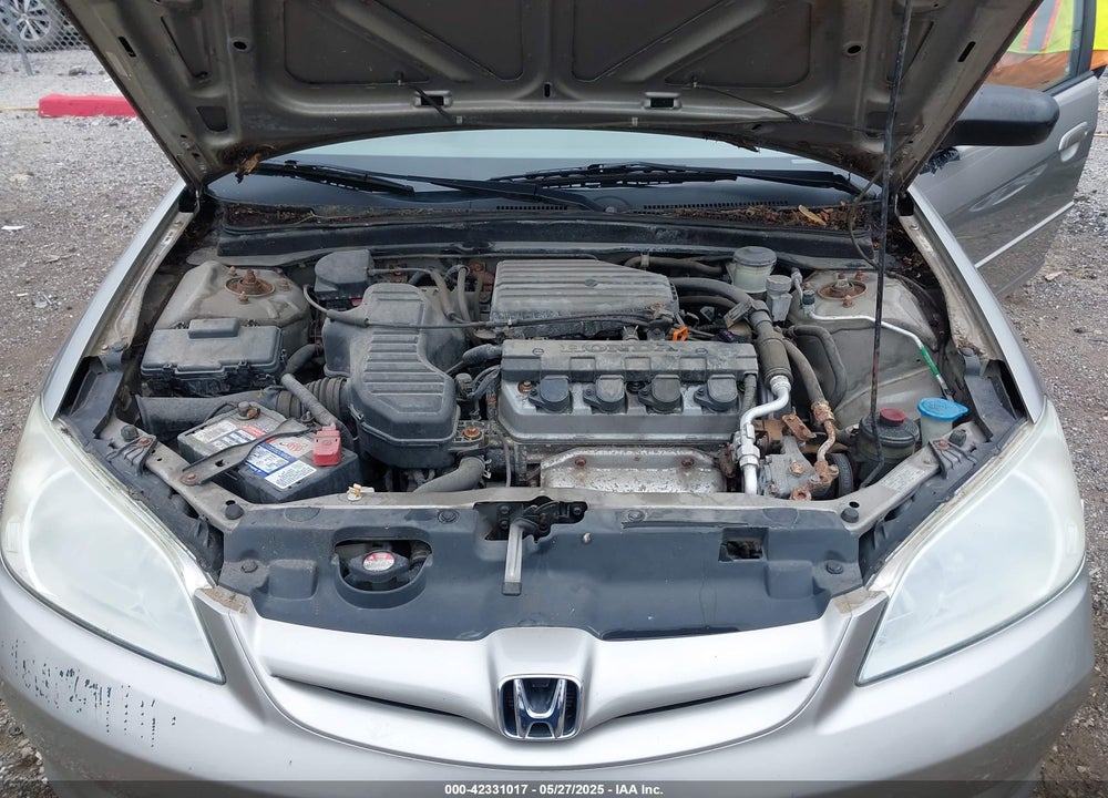 2004 HONDA CIVIC LX VIN: 1HGES15594L009778
