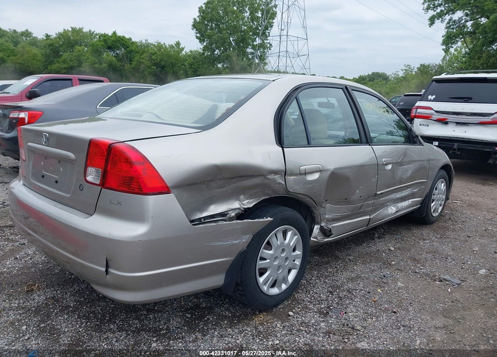 2004 HONDA CIVIC LX VIN: 1HGES15594L009778