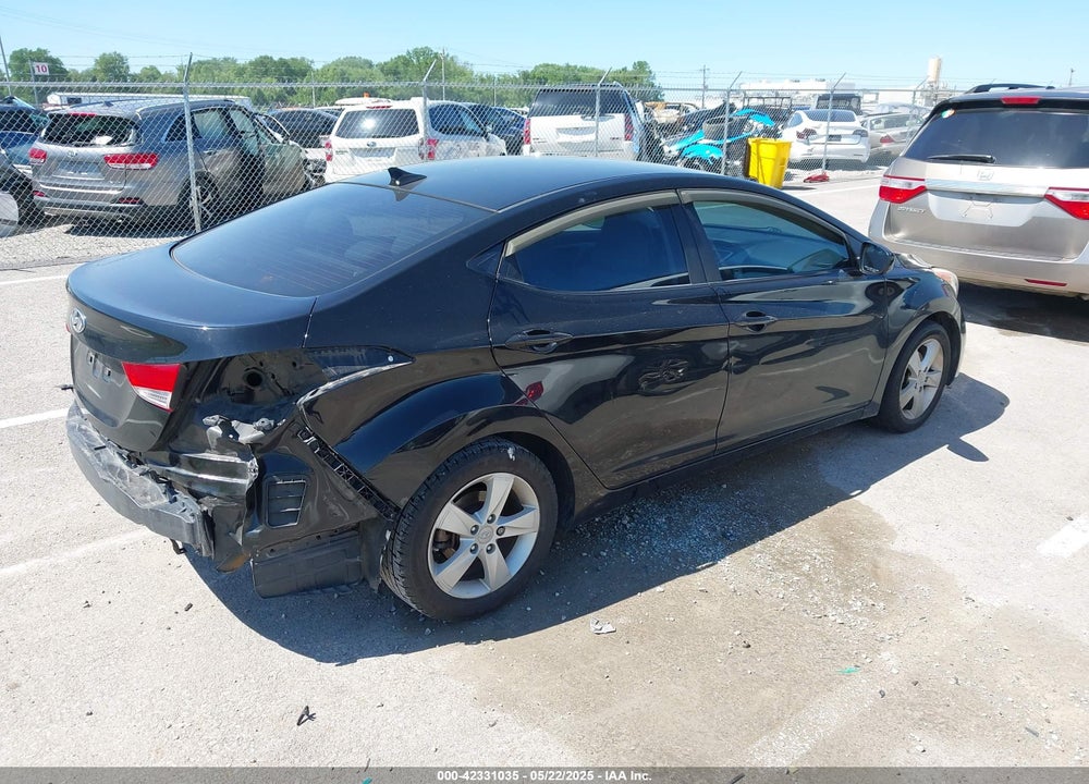 2011 HYUNDAI ELANTRA VIN: KMHDH4AE9BU151132