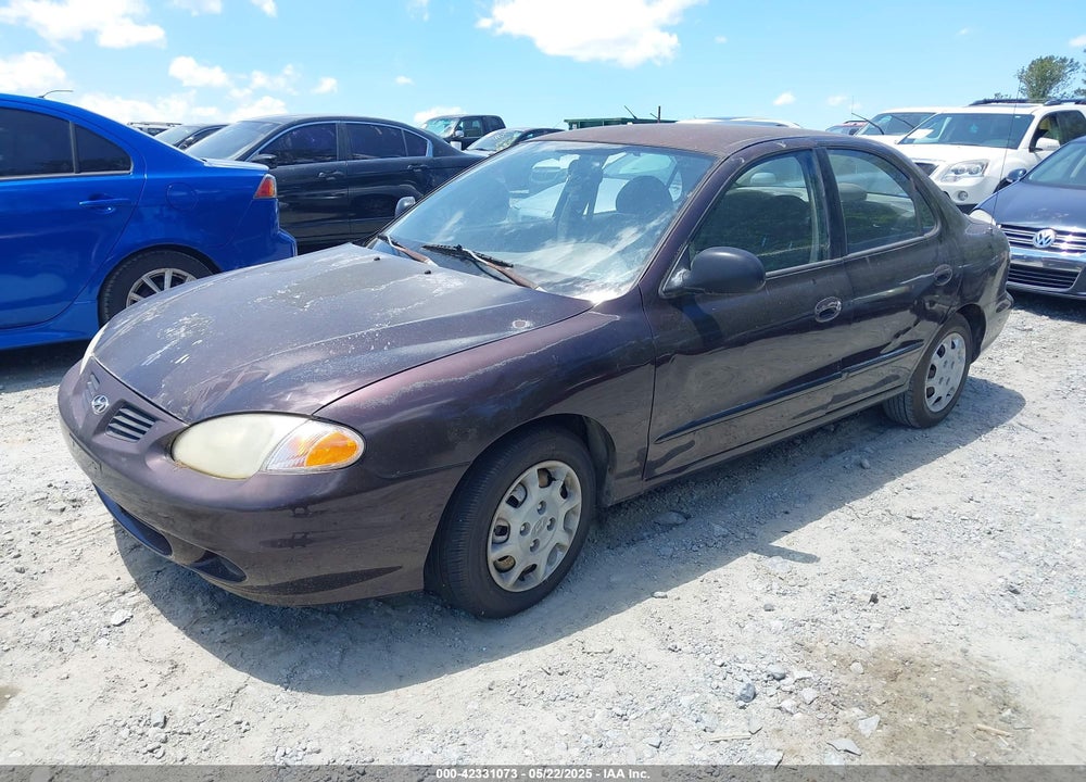 1999 HYUNDAI ELANTRA VIN: KMHJF25F1XU806648