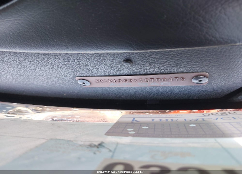 1996 MAZDA MX-5 MIATA VIN: JM1NA3531T0700475