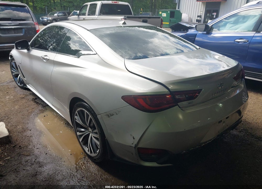 2019 INFINITI Q60 3.0T LUXE VIN: JN1EV7EL7KM290268