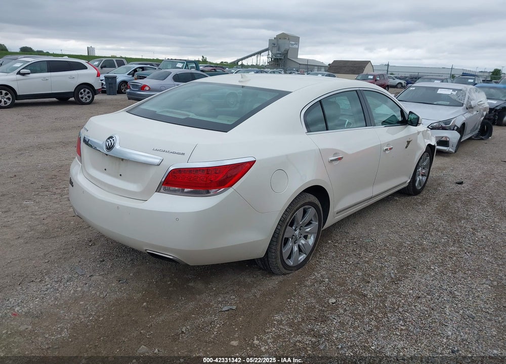 2012 BUICK LACROSSE VIN: 1G4GF5E34CF289314
