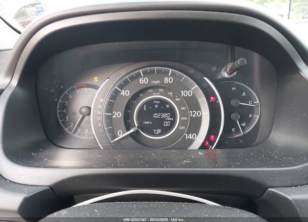 2012 HONDA CR-V VIN: 5J6RM3H70CL011107