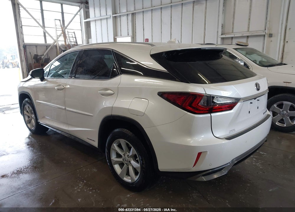 2016 LEXUS RX 450H VIN: 2T2ZFMCAXGC001122