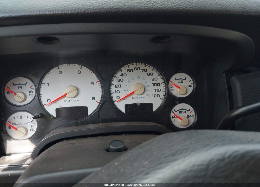 2003 DODGE RAM 2500 SLT/LARAMIE/ST VIN: 3D7KA28C83G846687