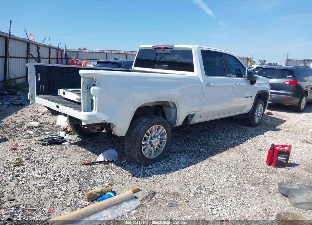 2020 CHEVROLET SILVERADO 3500HD 4WD  STANDARD BED HIGH COUNTRY VIN: 1GC4YVEYXLF150270