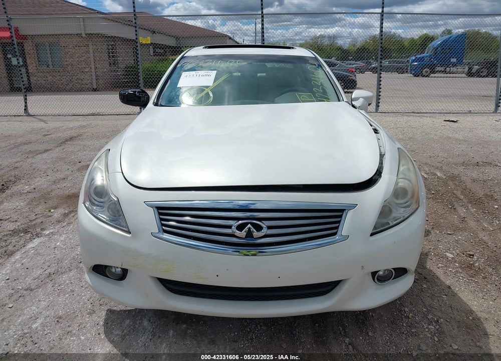 2011 INFINITI G37X VIN: JN1CV6ARXBM409734