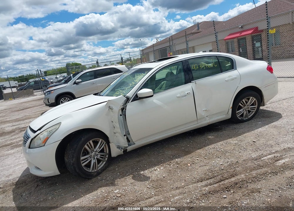 2011 INFINITI G37X VIN: JN1CV6ARXBM409734