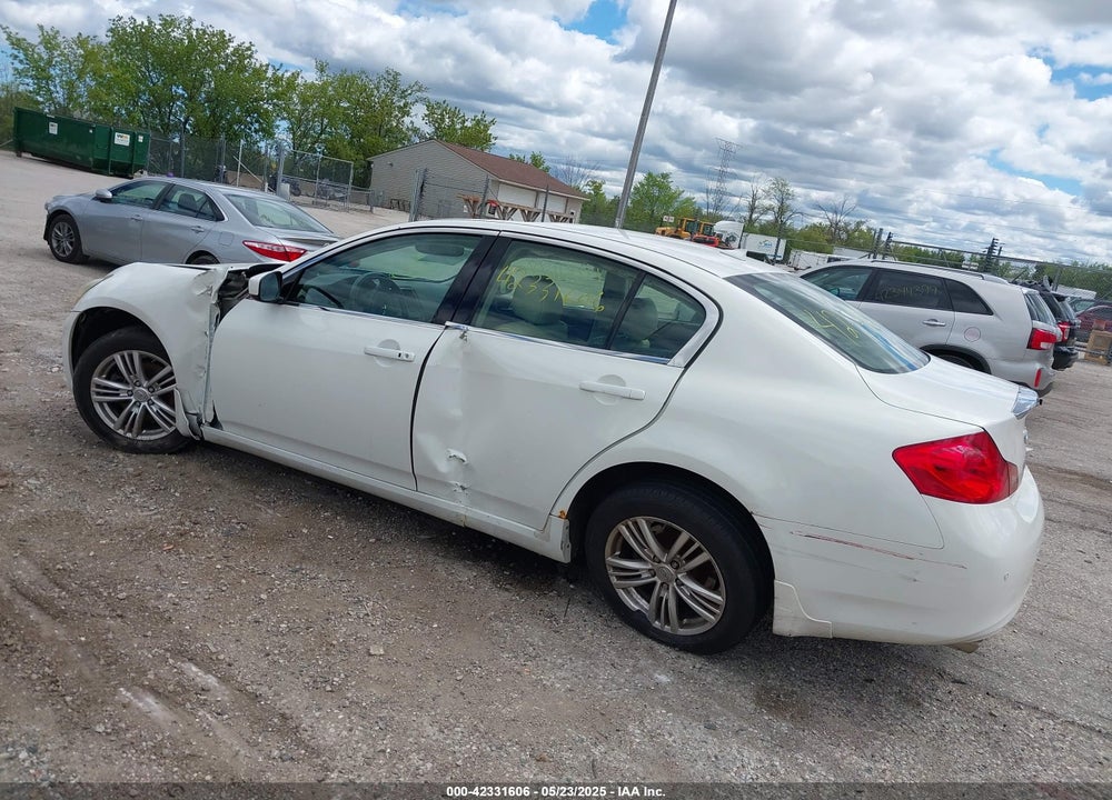 2011 INFINITI G37X VIN: JN1CV6ARXBM409734