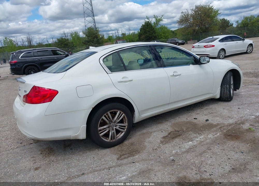 2011 INFINITI G37X VIN: JN1CV6ARXBM409734