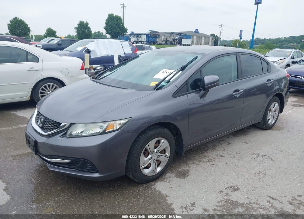 2014 HONDA CIVIC VIN: 19XFB2F58EE013659