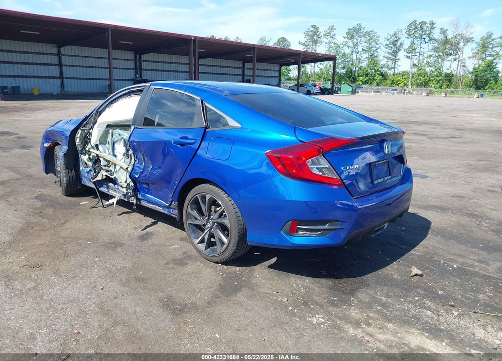 2019 HONDA CIVIC VIN: 2HGFC2F88KH585971