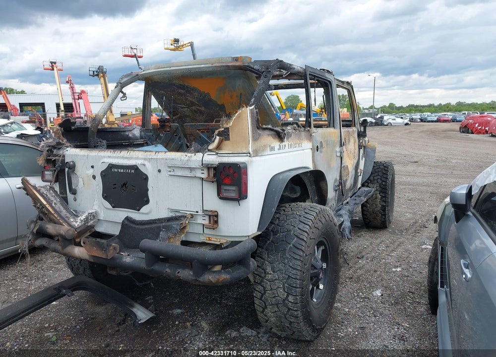 2012 JEEP WRANGLER UNLIMITED VIN: 1C4BJWEG0CL167797