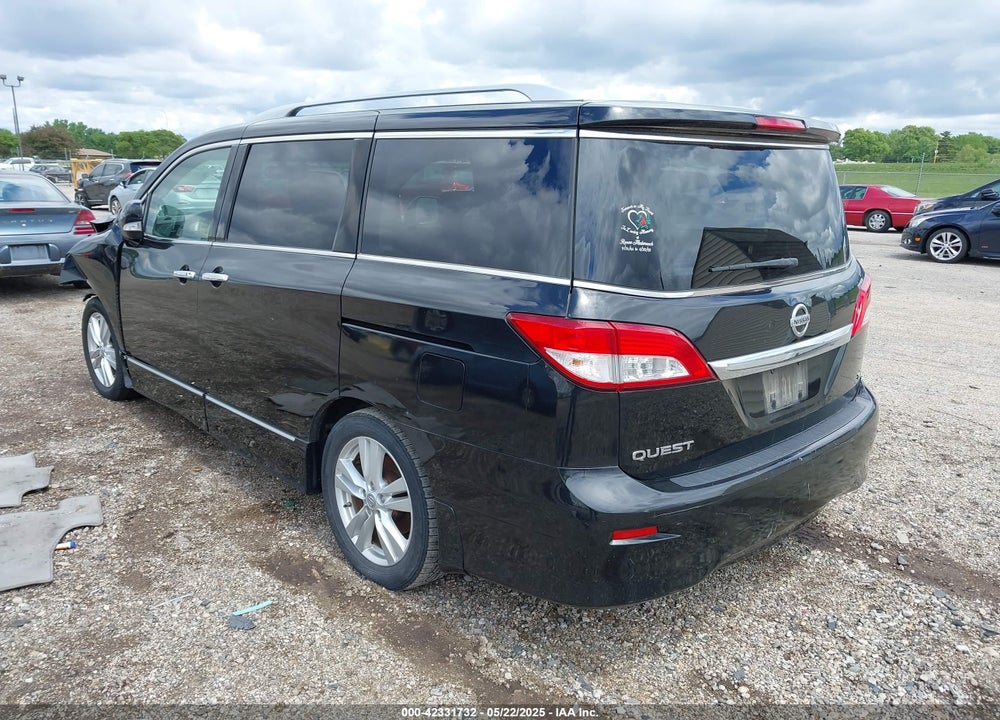 2011 NISSAN QUEST VIN: JN8AE2KP6B9009428
