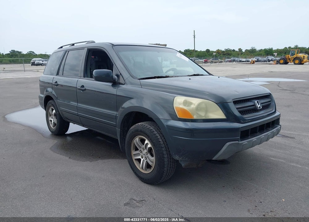 2004 HONDA PILOT EX-L VIN: 2HKYF18524H564278