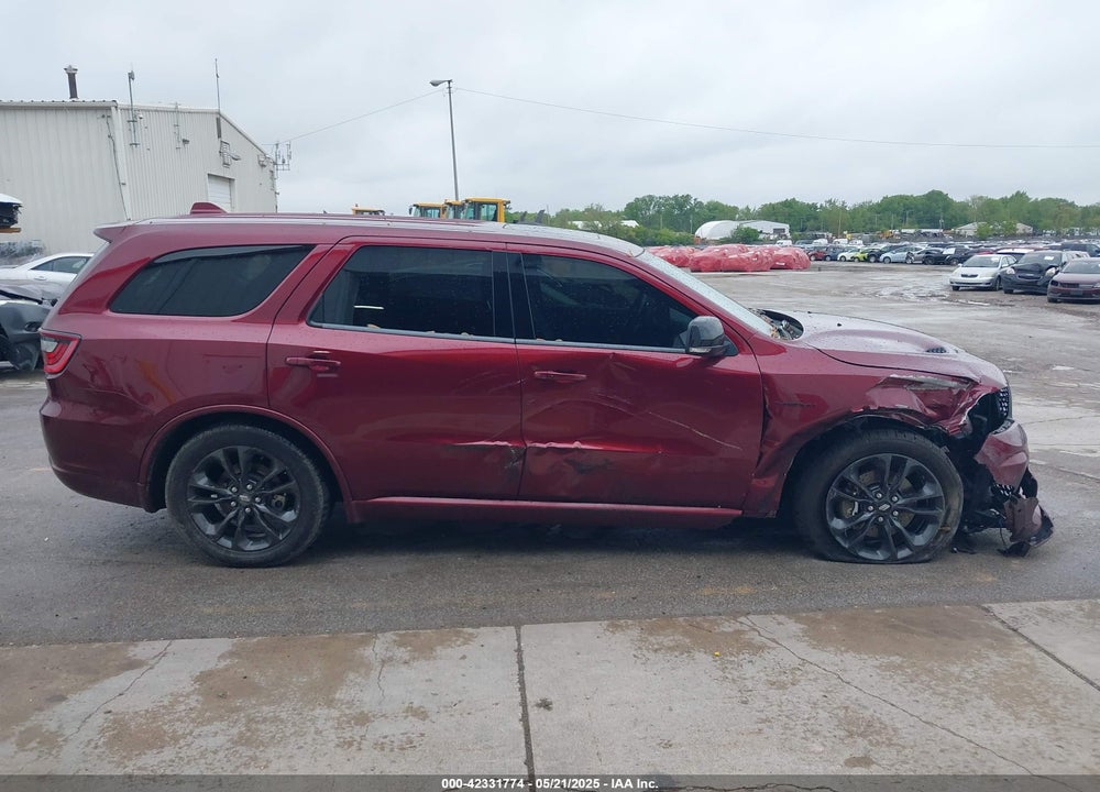 2021 DODGE DURANGO VIN: 1C4SDJCT1MC837272