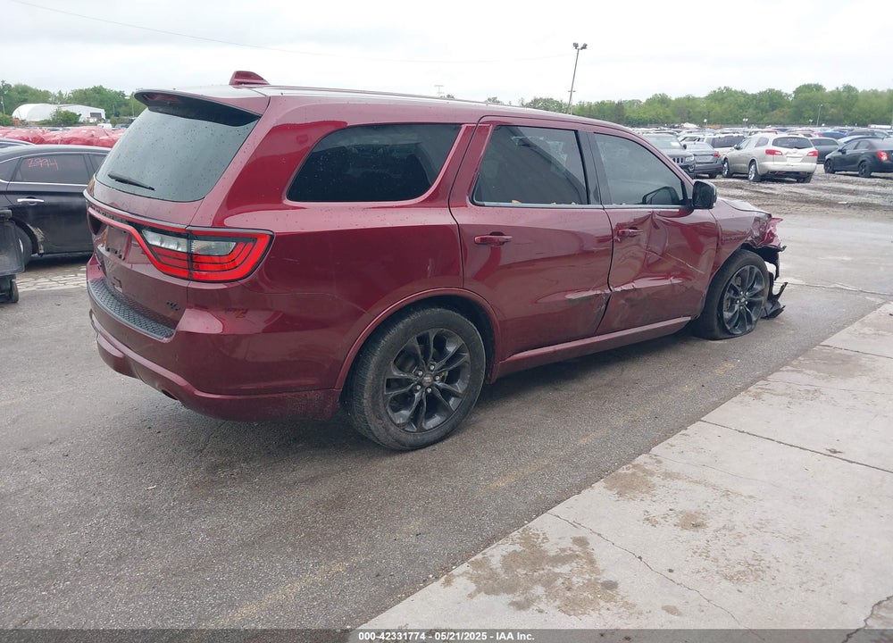 2021 DODGE DURANGO VIN: 1C4SDJCT1MC837272