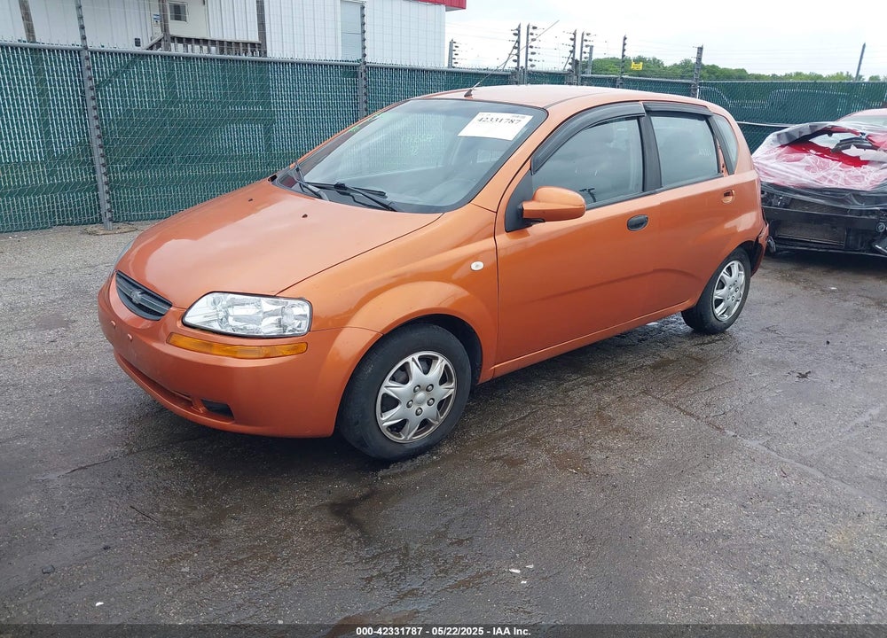 2006 CHEVROLET AVEO VIN: KL1TD66646B518732