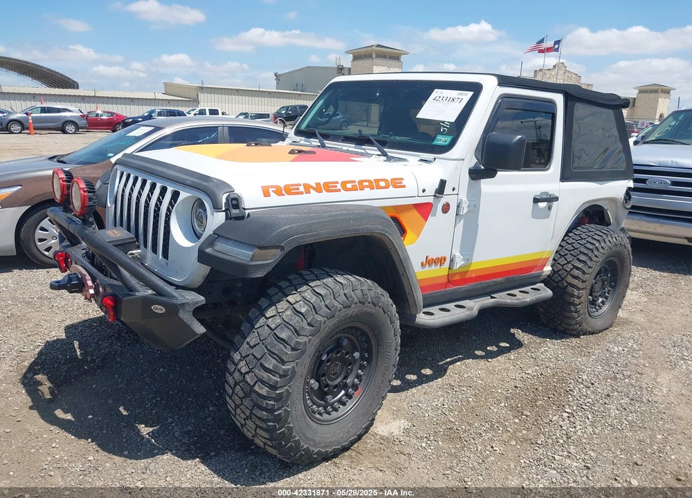 2018 JEEP WRANGLER SPORT S 4X4 VIN: 1C4GJXAN8JW302519