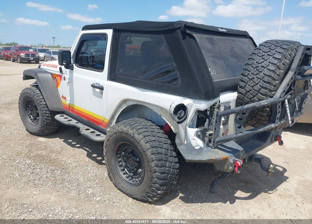 2018 JEEP WRANGLER SPORT S 4X4 VIN: 1C4GJXAN8JW302519