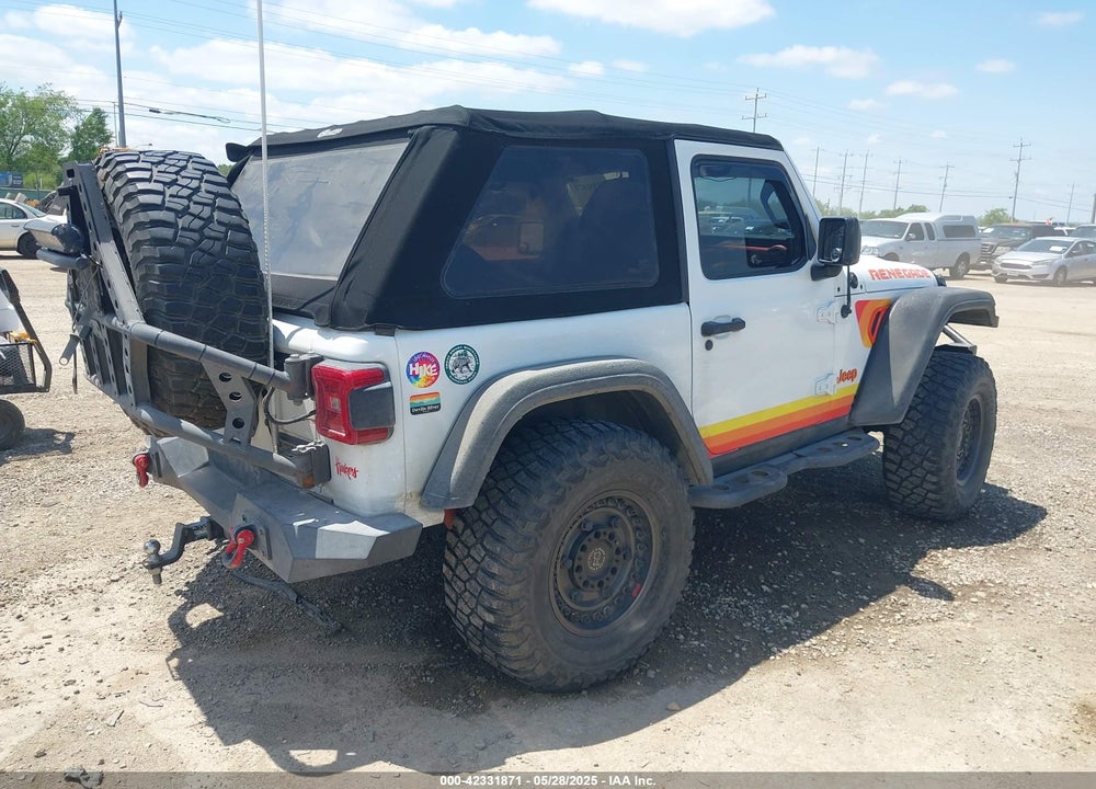 2018 JEEP WRANGLER SPORT S 4X4 VIN: 1C4GJXAN8JW302519