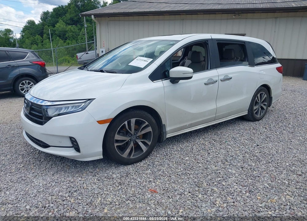 2022 HONDA ODYSSEY TOURING VIN: 5FNRL6H89NB041117