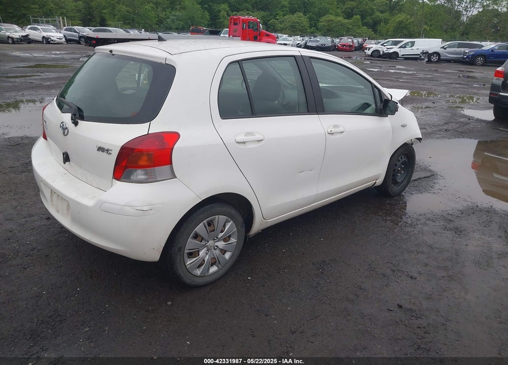 2010 TOYOTA YARIS VIN: JTDKT4K30A5280750