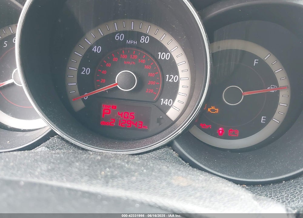 2013 KIA FORTE VIN: KNAFU4A26D5736114