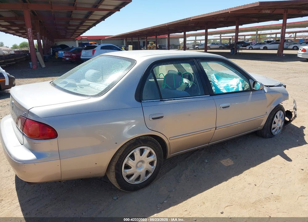 2002 TOYOTA COROLLA LE VIN: 2T1BR12E82C563349