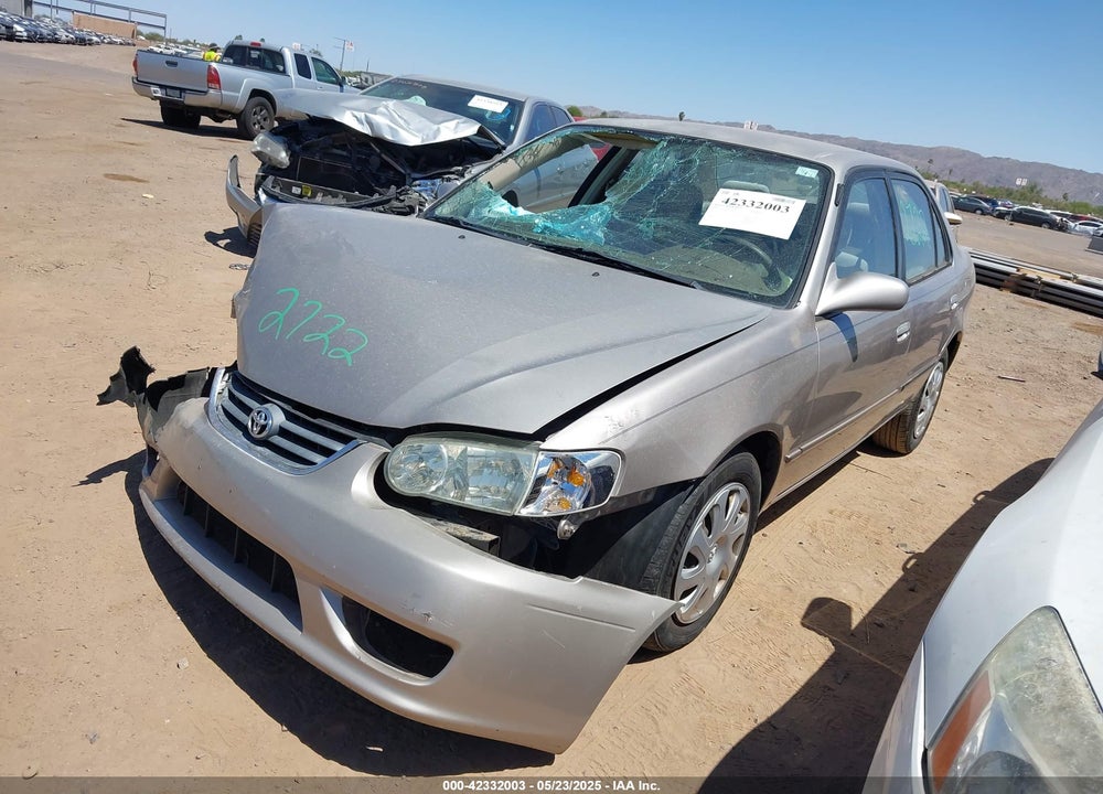 2002 TOYOTA COROLLA LE VIN: 2T1BR12E82C563349