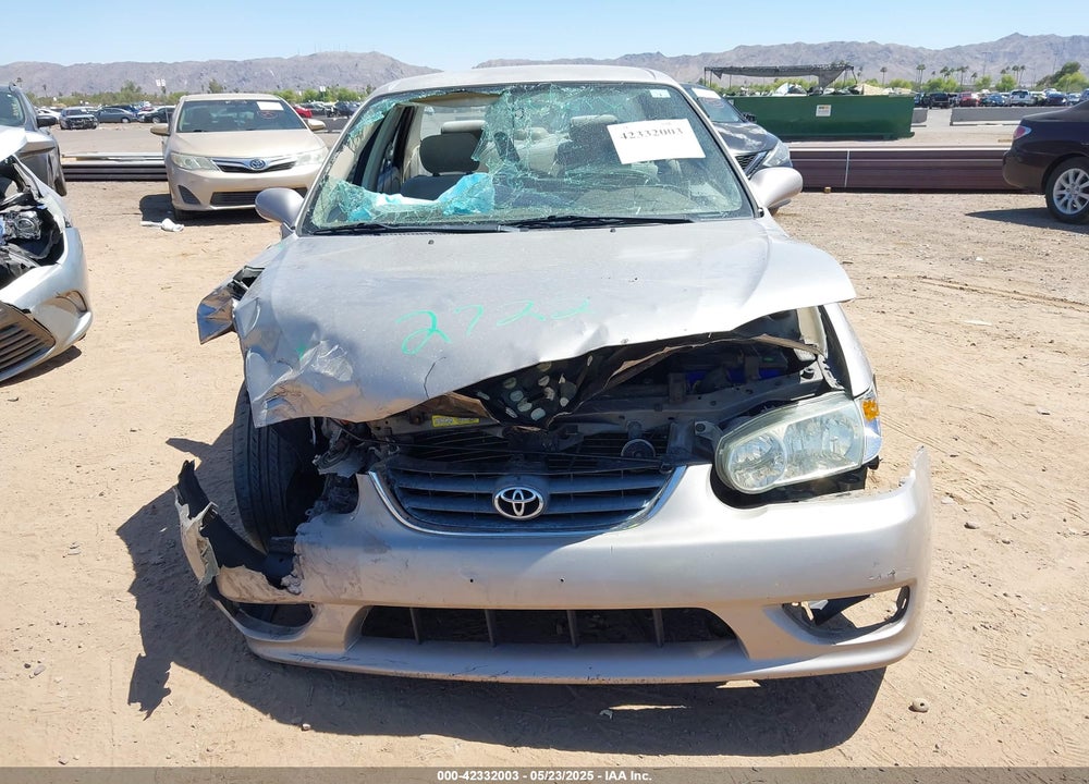 2002 TOYOTA COROLLA LE VIN: 2T1BR12E82C563349