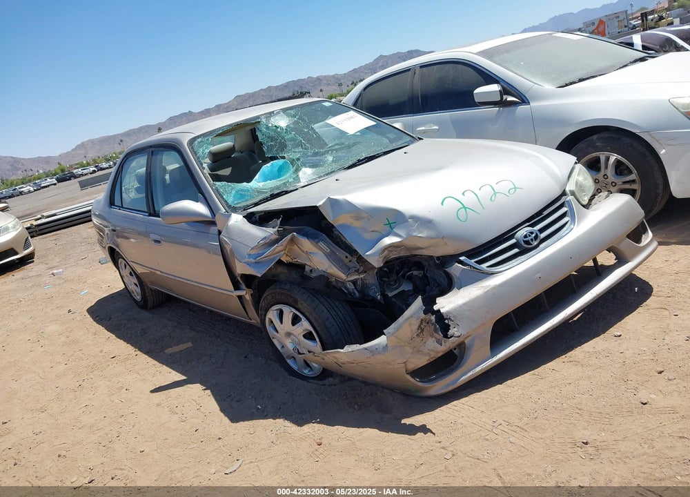 2002 TOYOTA COROLLA LE VIN: 2T1BR12E82C563349