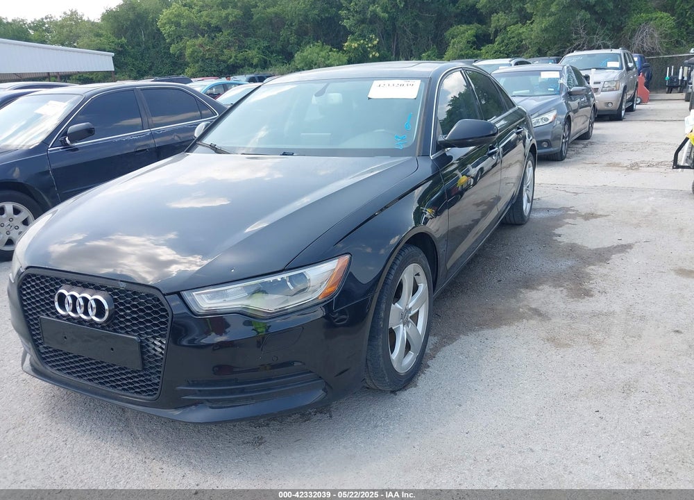 2012 AUDI A6 2.0T PREMIUM VIN: WAUDFAFC6CN155003