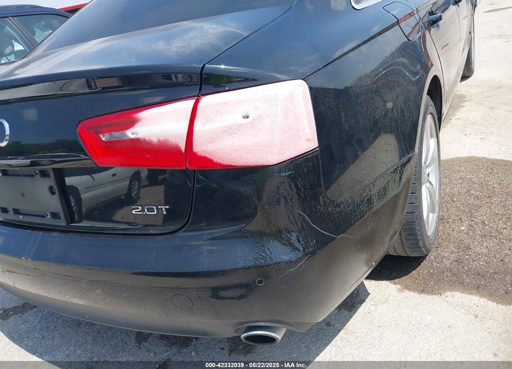 2012 AUDI A6 2.0T PREMIUM VIN: WAUDFAFC6CN155003