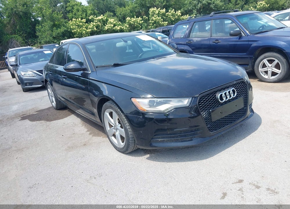 2012 AUDI A6 2.0T PREMIUM VIN: WAUDFAFC6CN155003
