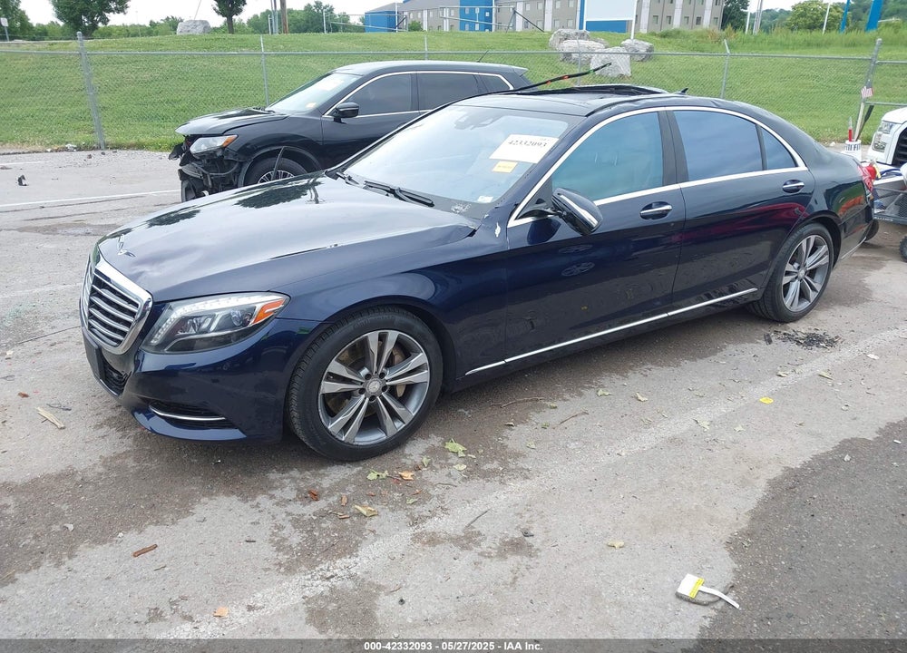 2014 MERCEDES-BENZ S 550 4MATIC VIN: WDDUG8FB5EA024385