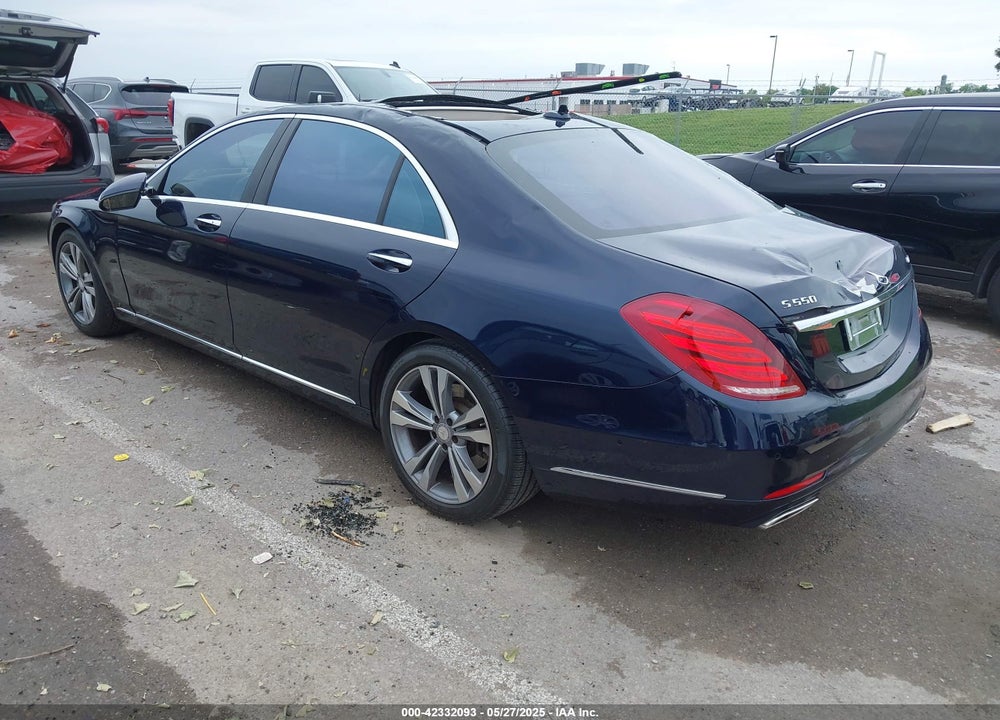2014 MERCEDES-BENZ S 550 4MATIC VIN: WDDUG8FB5EA024385